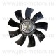 Вентилятор охлаждения двигателя с муфтой в сборе JAC (ДЖАК) N120, 1308010LE359